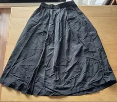 【新品未使用】COMME CA ISM フレアスカート ブラック