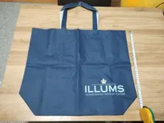 ★ILLUMS トートバッグ ネイビー