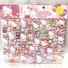 ラストワン！！【ハローキティ】ぷくぷく立体シール✨2枚セット✨