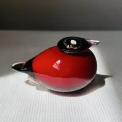 希少 廃盤 レッド 【 イッタラ】オイバ・トイッカ バードシリーズ 希少 廃盤 レッド 【iittala イッタラ】オイバ・トイッカ バード