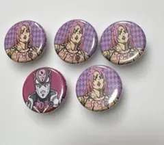 ジョジョの奇妙な冒険　ミニ缶バッジ　ディアボロ　キング・クリムゾン