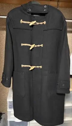 green label relaxing ダッフルコート ブラック