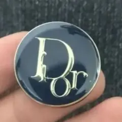 Dior Beauty ネイビー ピンバッチ