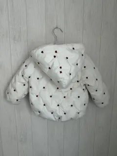 ホワイトハート模様ジャンパー