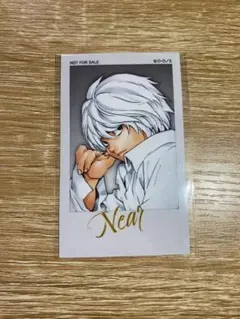 デスノート くじ引き堂 カラー ニア 特典 特製ミニブロマイド