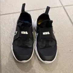 NIKE　スニーカー フレックスランナー スリッポン 17センチ　ブラック