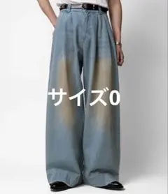 美品 soerte ワイドバギーヴィンテージライクデニムパンツのサムネイル