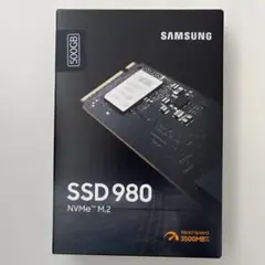 新品未開封Samsung SSD 980 500GB NVMe M.2