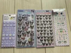 ボンボンドロップシール・ミニ　クロミ＆カットピースシール　サンリオベビー