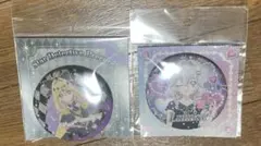 名探偵プリキュア キュアアルカナ・シャドウ　森亜るるか　缶バッジ 2点セット