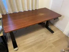 【中古】FLEXISPOT E6 140cm × 70cm 【マホガニー】