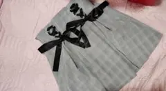 黒 ミニスカート