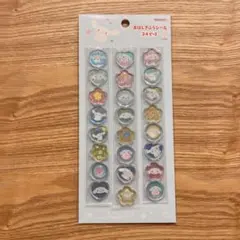 【おはじきふうシール】シナモロール