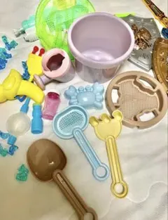 砂遊びセット　砂場遊び　おもちゃお風呂　ビーチ遊びセット 送料込み　匿名配送のサムネイル
