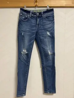 RODEO CROWNS ダメージパンツ スキニー