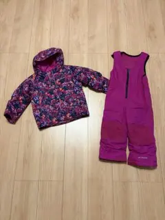 コロンビア　スキーウェアセット　ピンク　95〜105cm 3Ｔ