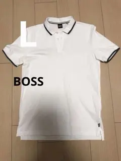 BOSS ポロシャツ ホワイト Lサイズのサムネイル