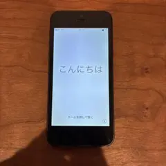 iPhone5 黒色 傷あり 16GB