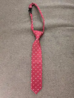 COMME CA ISM 赤 水玉ネクタイ