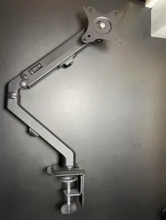 グリーンハウス モニターアーム VESA対応 GH-AMDF1-BK