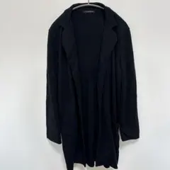 INGNI 黒 ブラック 長袖 カーディガン ロング ジャケット
