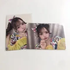 CUTIE STREET 古澤里紗 6/8 グラフィック トレカ 2枚セット