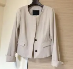 アンタイトル　ノーカラージャケット