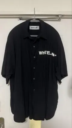 WHITELAND ブラック 半袖シャツ
