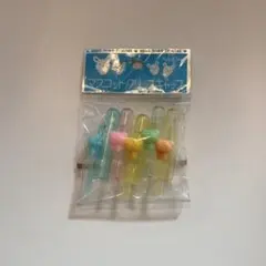 moko moko friends マスコットクリップキャップ 平成レトロのサムネイル