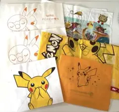 ポケモンセンターなどのショッパー等6枚セット