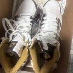 Nike Curry 1 ホワイト/ブラウン/ゴールド