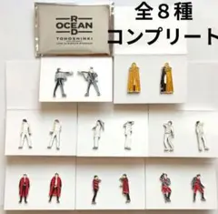東方神起　ニコイチピンズ 全８種コンプリート　RED OCEAN　ポストカード 東方神起 RED OCEAN 20周年 日産スタジアム グッズ ニコイチピンズ