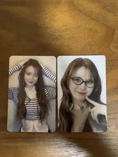 NiziU ニナ　青森公演・特典カード2枚セット