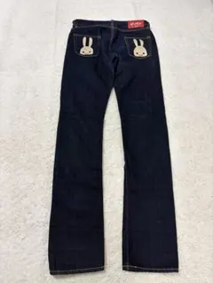 極美品✨ CUNE キューン デニムパンツ W32 2連うさぎ 濃紺 - メルカリ