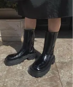 最終値下げ【AMERI】SHARK SOLE SQUARE BOOTSのサムネイル