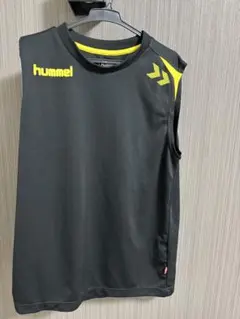 hummel JASPO M ノースリーブ 黒/黄色