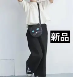 【新品タグ付き】ロペピクニックキッズ　ストレッチベイカーパンツ　S ブラック