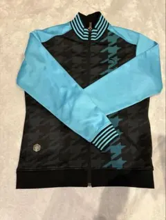 PUMA トラックジャケット　プーマＬ　千鳥　ゴルフ
