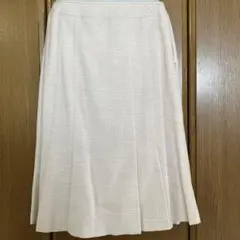 ※美品　J.PRESS ひざ丈スカート 薄ピンク