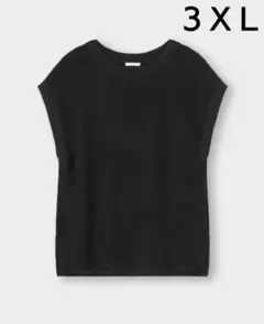 そら様専用ＧＵ　サイドスリットフレンチスリーブセーター　大きいサイズ　３ＸＬ