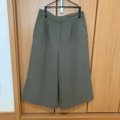 ナチュラルビューティベーシック　ガウチョパンツ ワイドパンツ