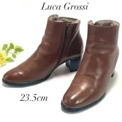 セール価格 イタリア製 Luca Grossi インナーファー ショートブーツ