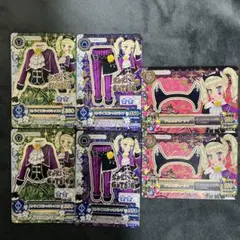 アイカツカード ロリゴシック6枚セット 藤堂ユリカ