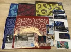 ワンピース　一番くじ　悪魔を宿す者達　タオル　アクリルブロック　ステッカー