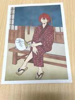 僕のヒーローアカデミア ヒロアカ 浴衣 浮世絵 切島鋭児郎 缶バッジ
