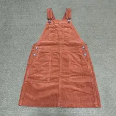 ユニクロ コーデュロイジャンパースカート 140