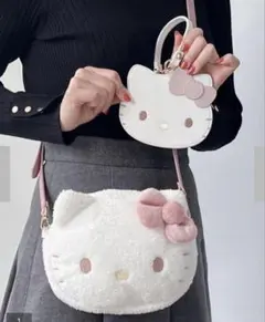 メゾンドフルール キティ ファー ショルダーバッグ