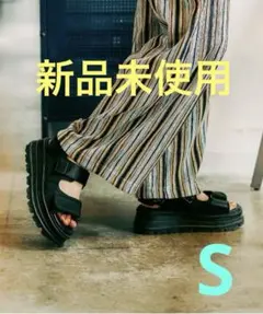 niko and... 厚底 コンビ サンダル 厚底 スポーツサンダル ブラックのサムネイル