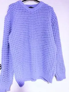 COMME CA ISM ニット、セーター　パープル