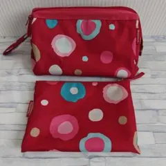 reisenthel ポーチ 2点セット レッド系のサムネイル